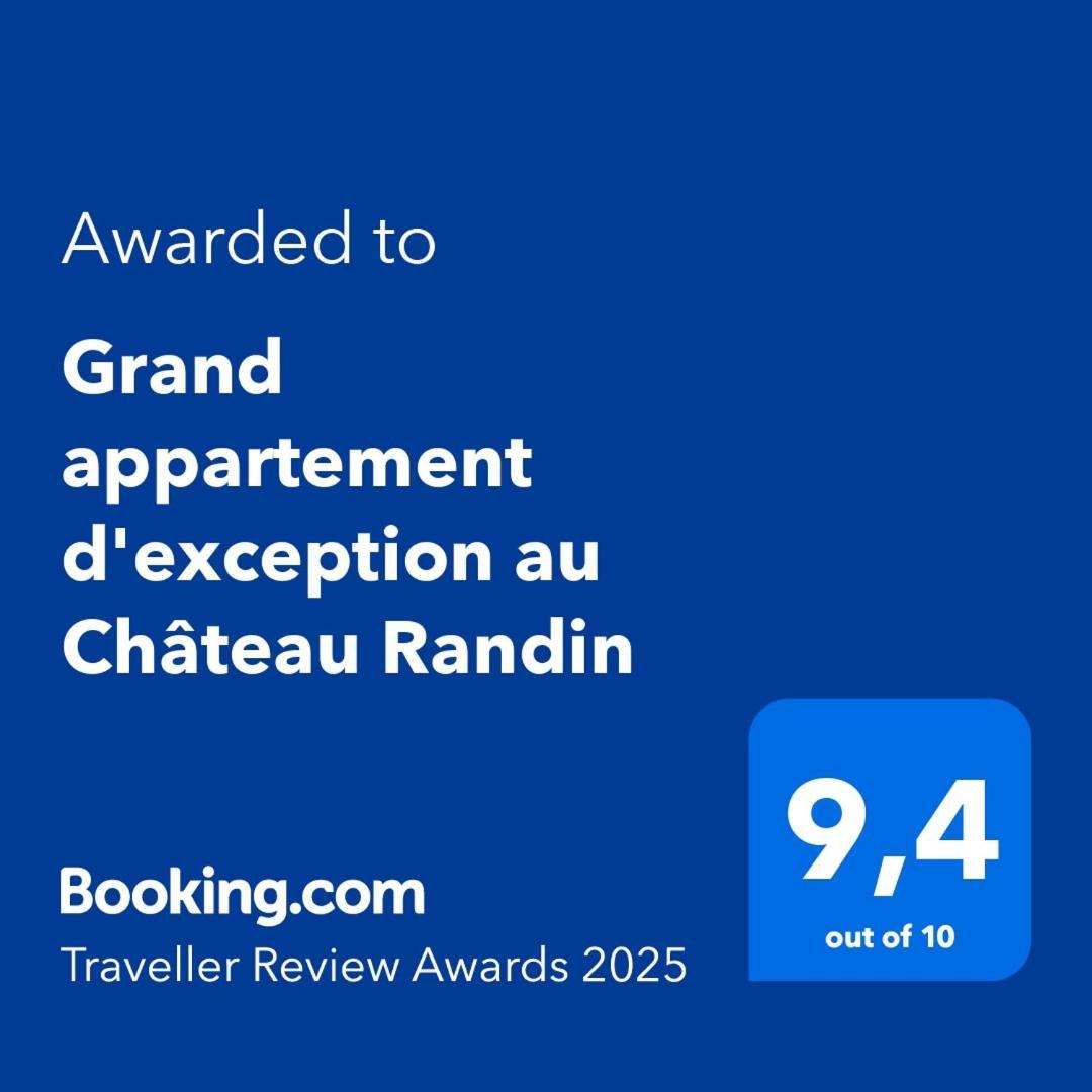 Grand Appartement D'Exception Au Chateau Randin Écully Buitenkant foto